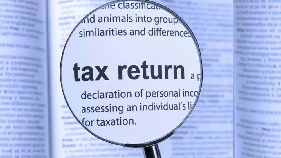 Income tax return news